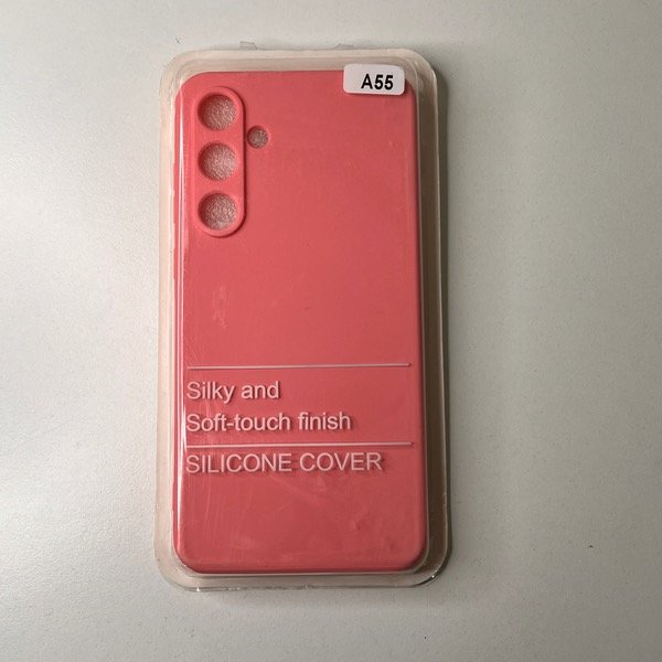 Producto - Funda silicona - A55 rosa