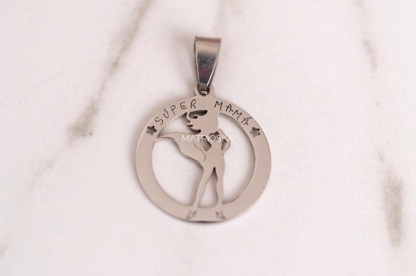 Producto - Dije Super Mamá AQ - SIN CAMBIO