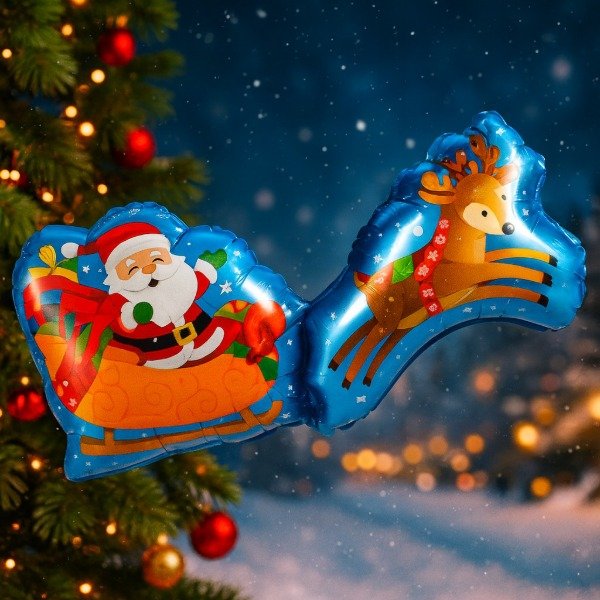 Producto - Globo Trineo Papá Noel