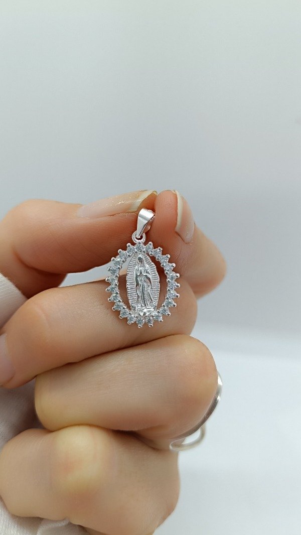 Producto - Dije Virgen de Guadalupe (cubics)