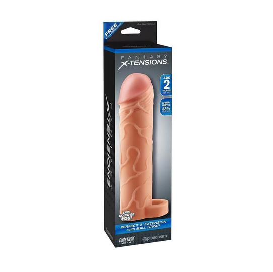 Producto - FANTASY X-TENSIONS PERFECT 2" EXTENSION funde para pene realística
