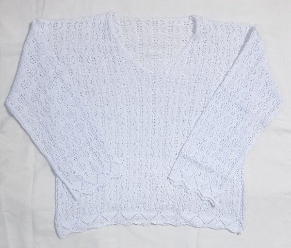 Producto - Sweater caladito (blanco)