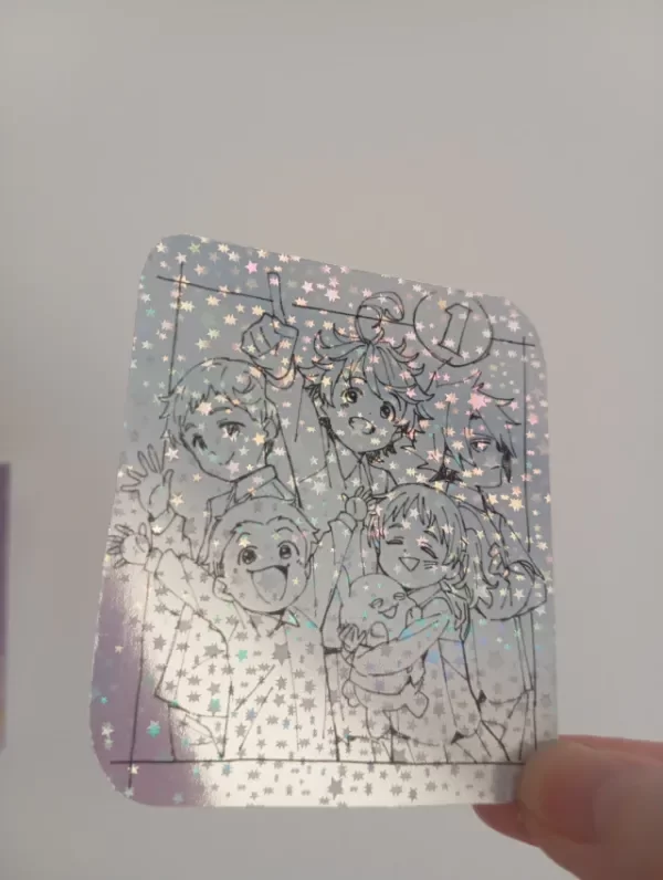 Producto - Sticker Holo The promised neverland 2 - Stock inmediato