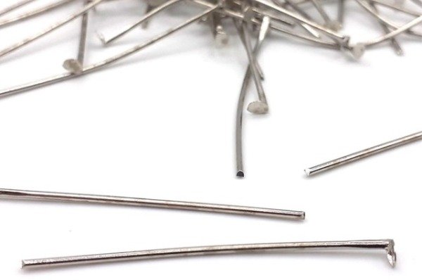 Producto - Alfiler con Tope Niquel 35 mm