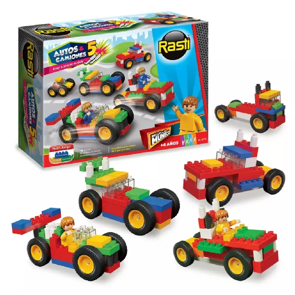 Producto - Rasti autos y camiones 50 piezas