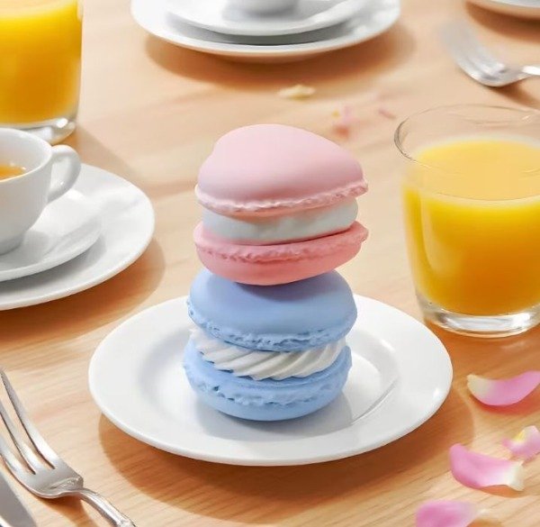Producto - Molde silicona tapa macaron corazón más relleno - 4