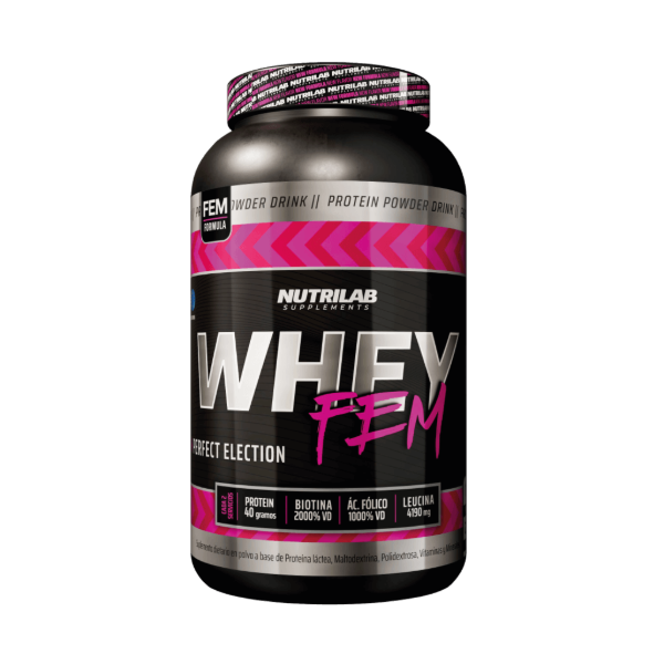 Producto - WHEY FEM - NUTRILAB - 1KG