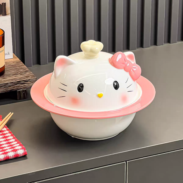 Producto - Bowl con tapa Hello Kitty - 6