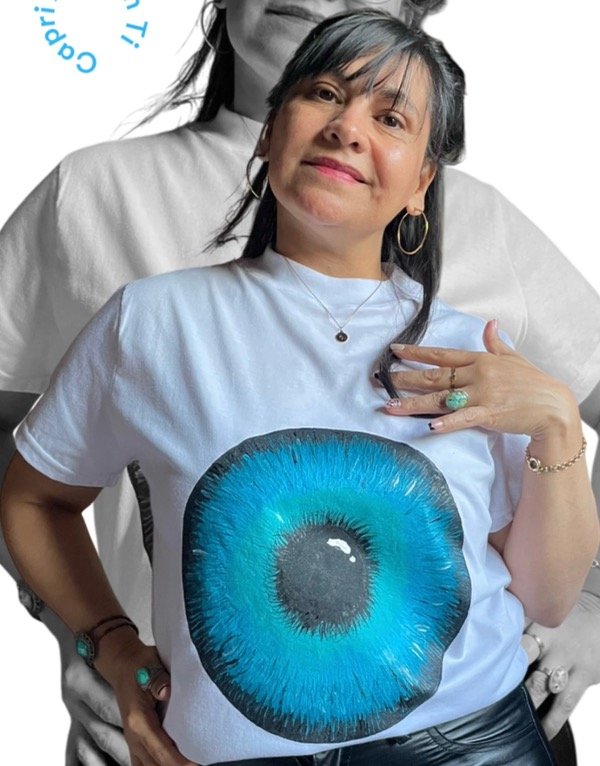 Producto - Remera ojo Celeste