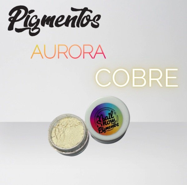 Producto - Polvo Aurora Cobre Nail Show
