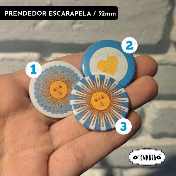 Producto - Prendedor Escarapela