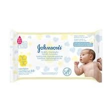 Producto - TOALLITAS HÚMEDAS JHONSONS RECIEN NACIDO 48 U