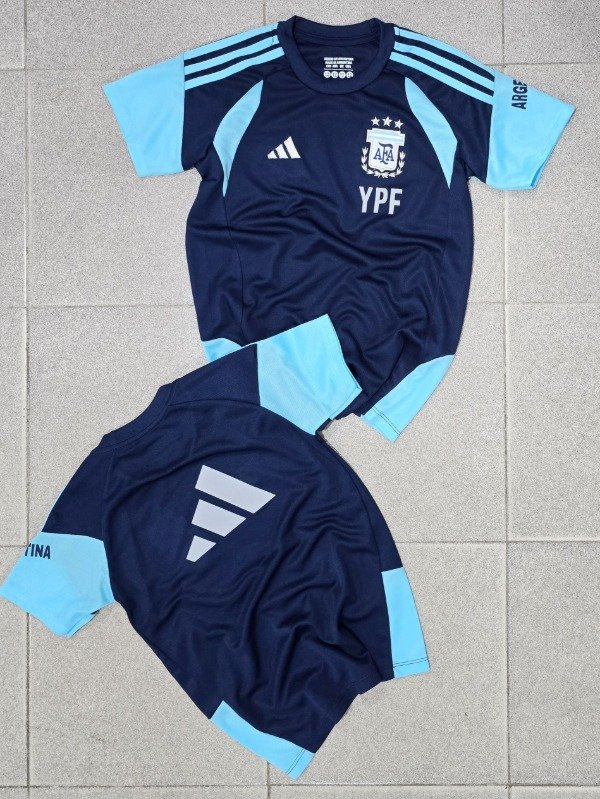 Producto - Remera Argentina PreMatch Mundial 2026 Niño