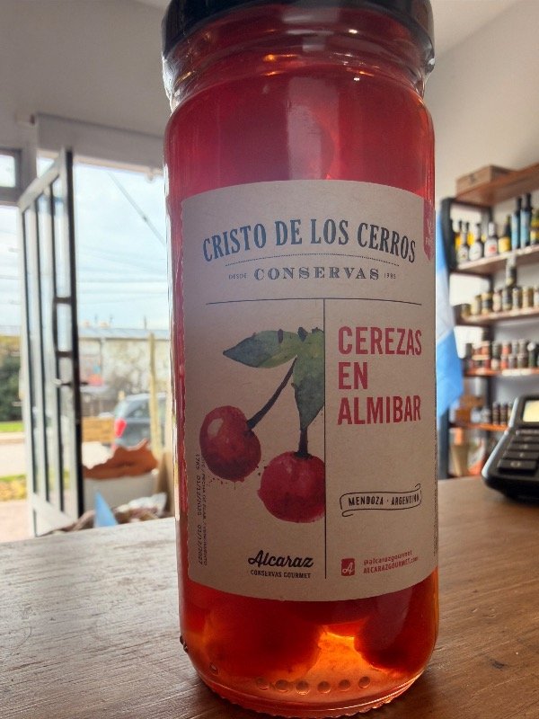 Producto - Cerezas en almíbar