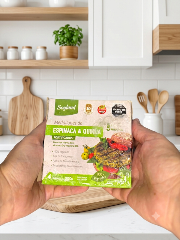 Producto - SOYLAND - MEDALLONES VEGETALES X 300 GRS