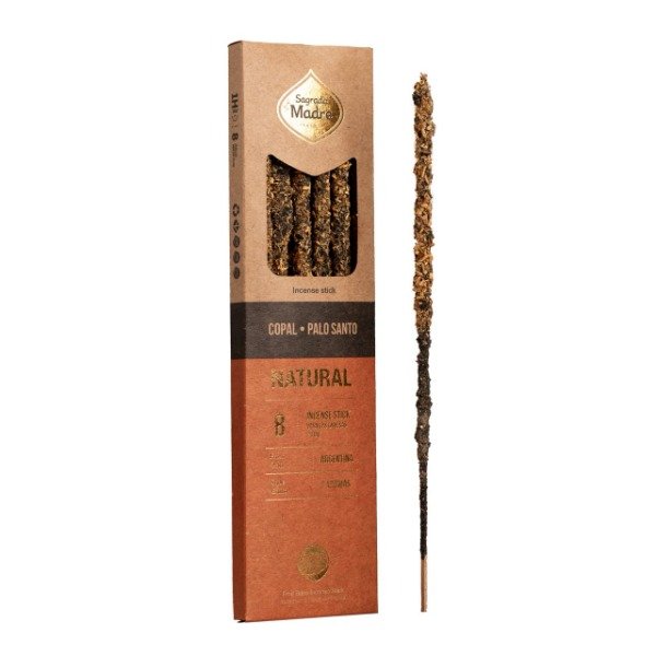 Producto - Dos Aromas Natural - Caja x 8 - Copal-Palosanto