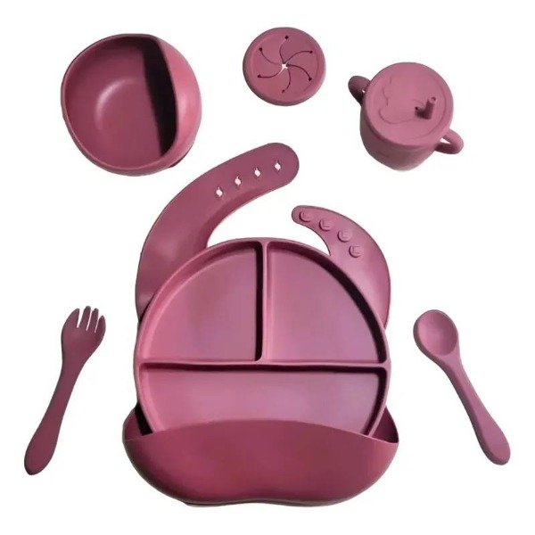 Producto - 2763 - Set de silicona de 6 piezas en varios colores - 2