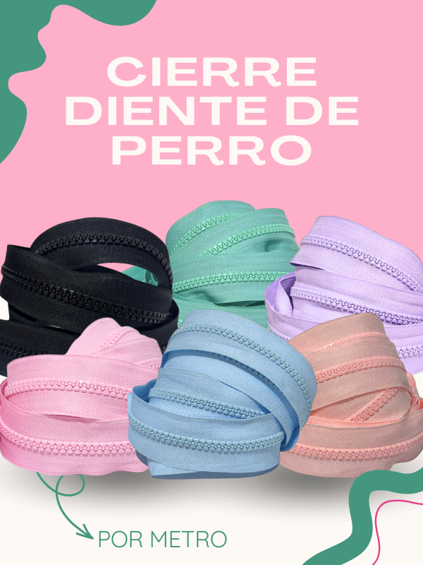 Producto - CIERRE DIENTE DE PERRO - POR METRO