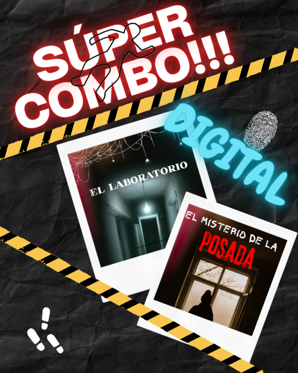 Producto - SÚPER COMBO!!! - El Laboratorio y El Misterio de la Posada