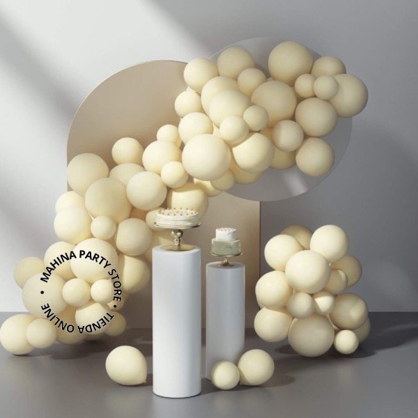 Producto - Globos amarillo pastel x 10