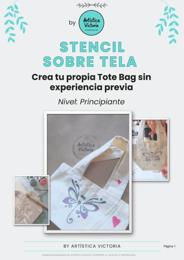 Producto - Diseña tu Propia TOTE BAG Archivo digital PDF