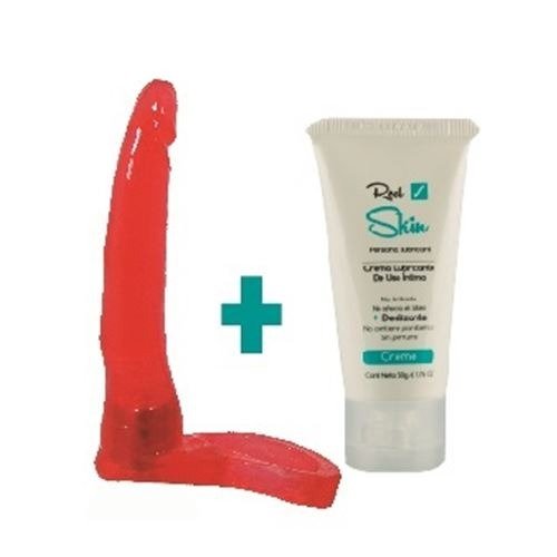 Producto - COMBO CREMA ANAL REAL SKIN + ANILLO HOT FINGER LARGO