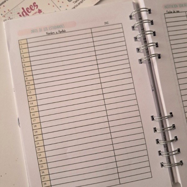 Producto - AGENDA DOCENTE 2027 . nivel inicial /primaria (Tapa a elección) - 6