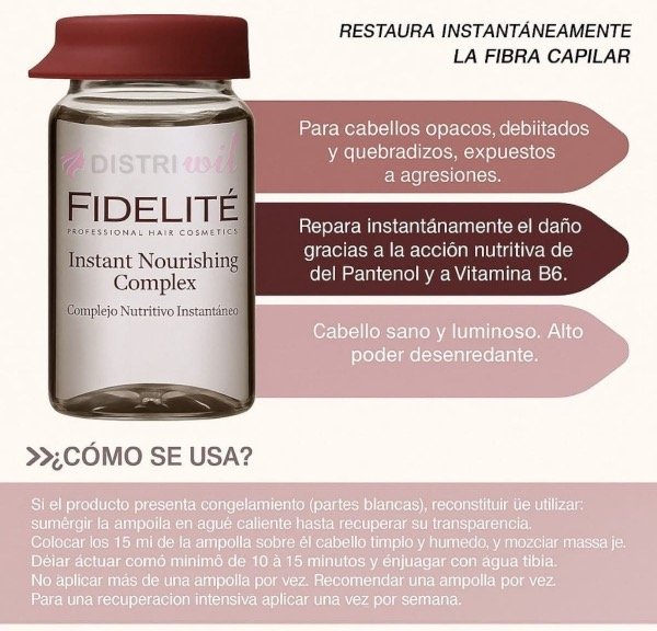 Producto - AMPOLLA DE NUTRICIÓN FIDELITE