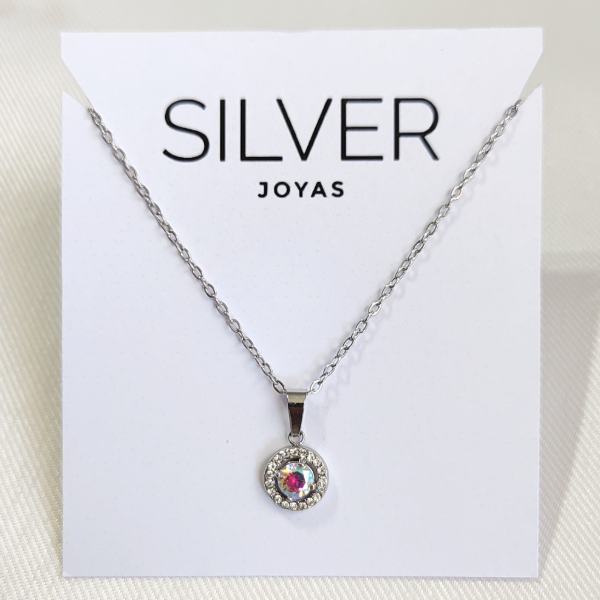 Producto - Collar cubic tornasolado AQ