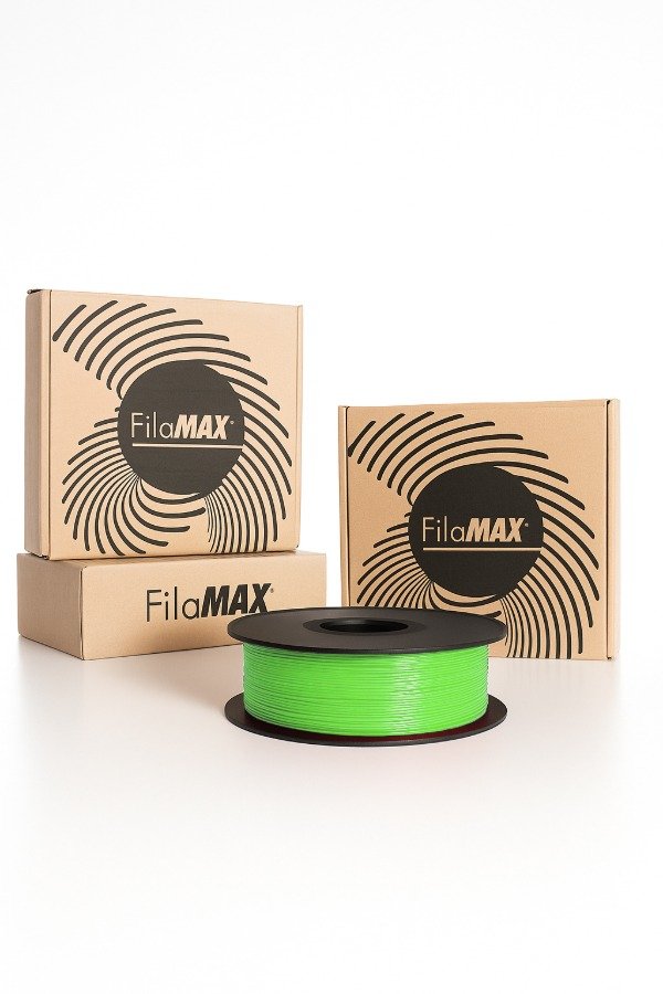 Producto - Filamento PLA+ - Filamax 1.75mm - Color VERDE MANAZANA 1Kg