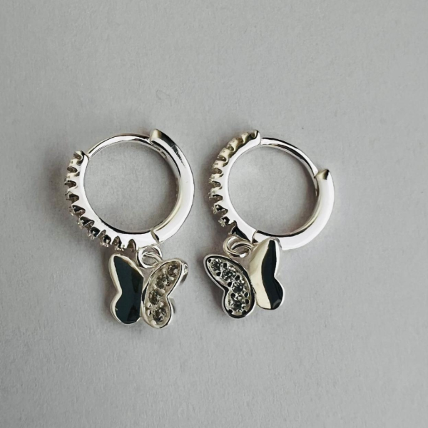 Producto - Argolla Mariposa lisa