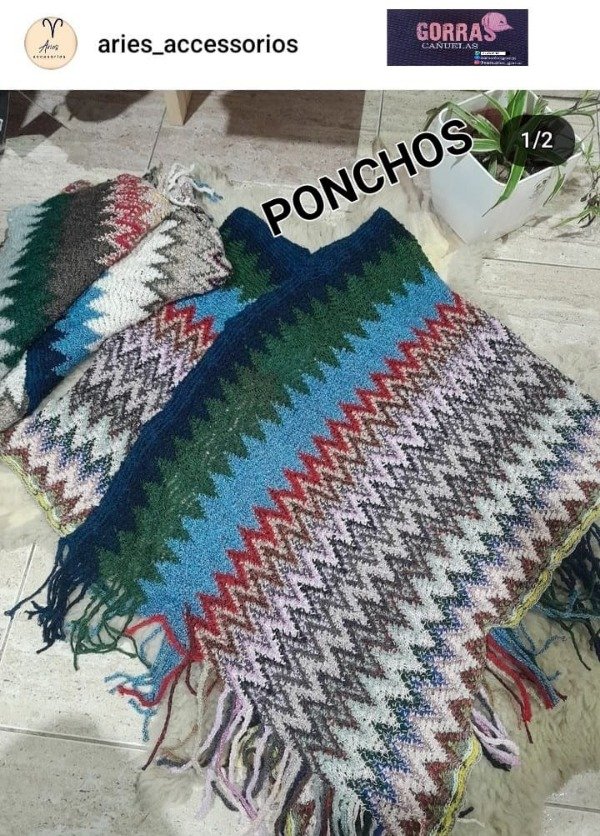 Producto - PONCHOS 1166 - 1