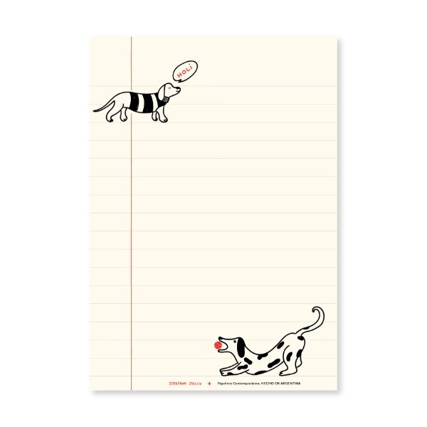 Producto - Block A5 PERRITOS 02