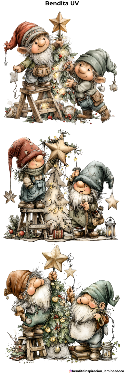 Producto - Bendita UV Duendes navideños