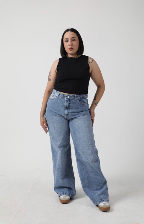 Producto - Jean Wide leg Zoe (rígido)