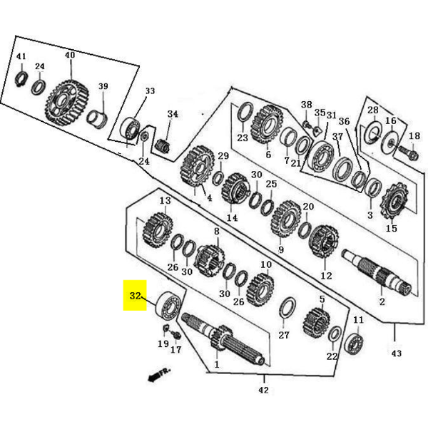 Producto - 932 - Rodamiento (HRB)