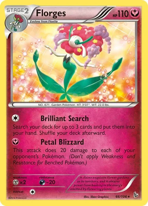 Producto - Florges - 66/106 - Flashfire - Holo