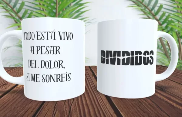 Producto - Taza - Divididos Frase 12