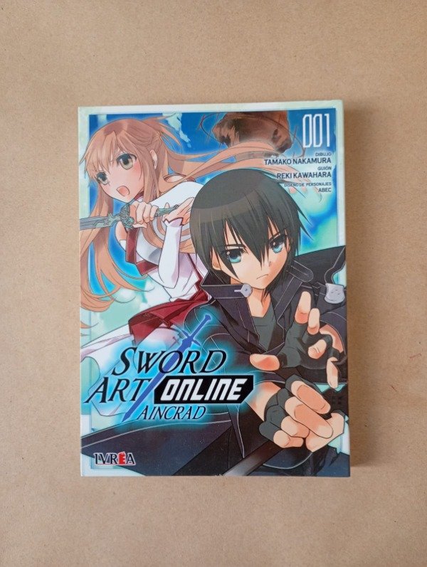 Producto - Sword art online aincrad #1 - Nakamura Kawahara - Ivrea 2017
