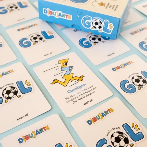 Producto - Dibujarte GOL - Juego de Cartas - Macuco Art - 3
