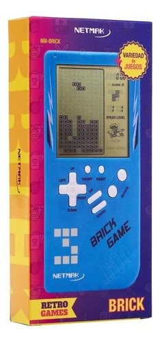 Producto - NM-BRICK Consola Retro Games pantalla 3.5" 23 juegos +9999 niveles