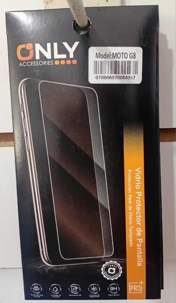 Producto - Vidrio Temp. Only Moto G8