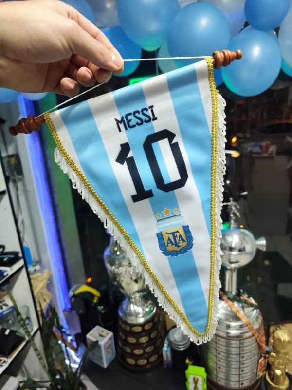 Producto - Banderin AFA Argentina Messi