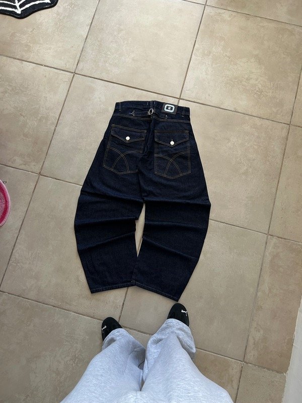 Producto - JEAN BAGGY RAW DENIM BLUE