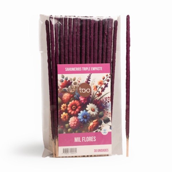 Producto - Sahumerios Triple Empaste Mil Flores
