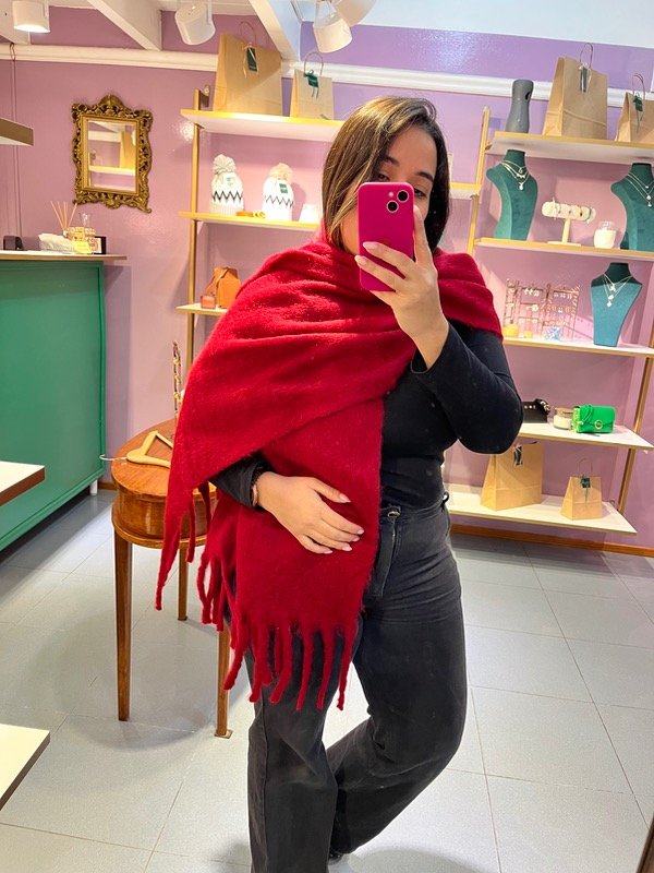 Producto - BUFANDON NUBE LISO