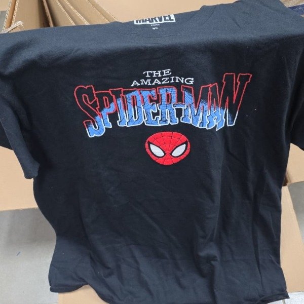 Producto - Remera Marvel Spider-Man Comic Black