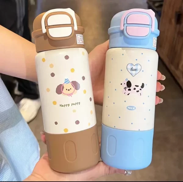 Producto - TERMO BOTELLA TERMICA DE ACERO GATOS Y PERROS