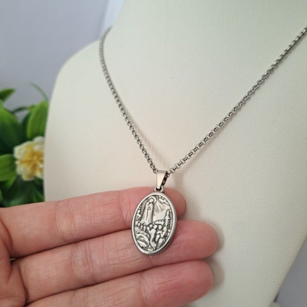 Producto - Dije o Collar Virgen de Fátima - Código: 000545 - 2