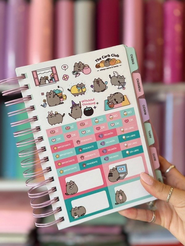 Producto - Agenda 2027 mooving pusheen 21x15 diaria - 1